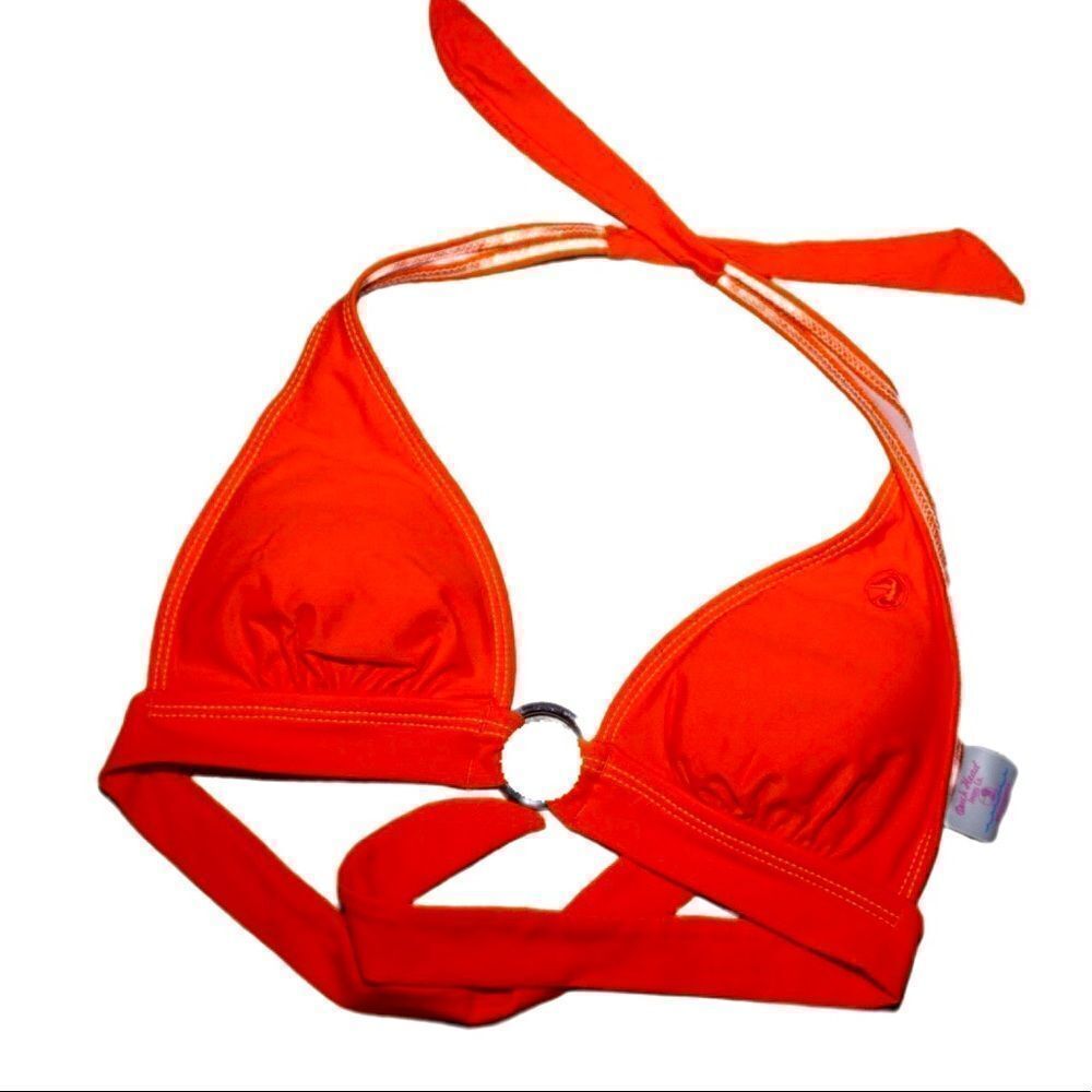 Duck Head 🌟2/$20 SWIM SALE 🌟 Orange Bikini Swim Top, Small - NWOT